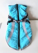 Kurtka dla psa z zapięciem na smycz, 2 xl