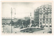 LWÓW.Plac Mariacki i pomnik Mickiewicza-1928 STAN!