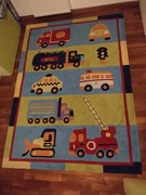 Dywan dziecięcy wełniany miękki dla chłopca 160x230 cm