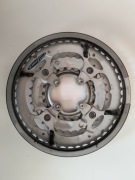 Komplet blatów korby Suntour PFF 3x9 (44x32x22t) 104 BCD z osłoną. 