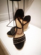 Sandałki na koturnie 38