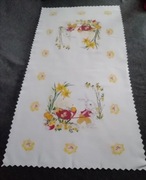 Bieżnik prostokątny na stół, ławę.