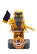 Lego Minifigures njo651 - Cole - 10th Anniversary Golden Ninja / Ninjago