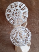 BOMBKI SZYDEŁKOWE RĘCZNIE ROBIONE 2 szt (17) 