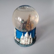 Kula śnieżna, zabytki 3d wys.7cm