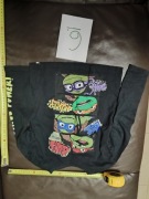 Bluza długi rękaw –koloru czarnego Primark żółwie ninja Turtles rozmiar 110