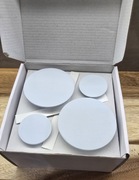 2 zestawy wieszakow Blomus Ponto w kolorze jasnoszarym białym