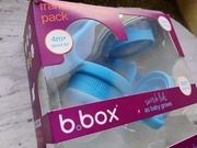 B.BOX Kubek 4w1 - borówkowy BABY&TRAVEL USTNIKI SMOCZEK ZESTAW