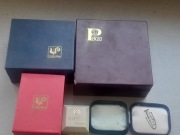 Prl zestaw pudelek na bizuterie Warmet Cepelia Veritas Polsrebro