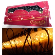Lampki choinkowe Dazzlers 30szt świeczki retro 13,1mb białe ciepłe