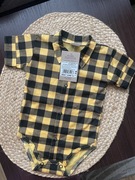 Body koszulowe w kratkę 