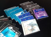 Puste pudełka CD jewel case x 13 szt + slim case x 6 szt.