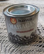 Kolekcjonerska puszka po kawie rozpuszczalnej MARACANA  1979r.-PZKS