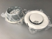ANEMOSTAT wywiewny DN = 125 mm metalowy malowany regulacja wydajności
