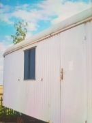 Pakamera budowlana na kołach  