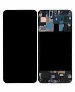 Samsung GALAXY A50 Wyświetlacz LCD BLACK ORYGINALNY