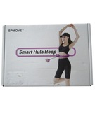 Smart hula hoop, różowy 120cm