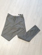 Szare dżinsy DKNY 30R straight jak nowe
