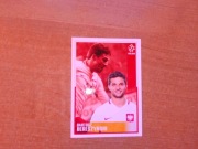 Naklejka Dumni z naszych nr 41 Panini Modena PZPN Biedronka 7,5 x 5cm