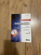 Informatyka dla szkół ponadpodstawowych. Klasa 1.