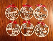 Personalizowane bombki z imieniem