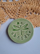 Ceramiczny magnes Outlander, ważka 