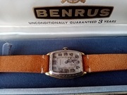 Zegarek vintage Benrus Gold Filled 10k 