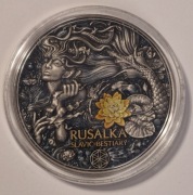 Moneta Bestie Słowiańskie 2021 Rusałka 3oz Ag999