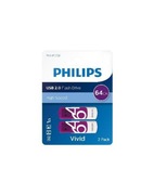 Philips Pendrive Vivid (2 szt.), 64 GB