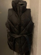 Greenpoint kamizelka kamizela pikowana wiązana oversize bezrękawnik