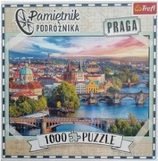 Puzzle Trefl 91774 Praga Most Karola 1000 elementów Pamiętnik Podróżnika