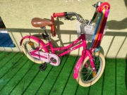 Rower dziecięcy różowy LE GRAND ANNIE koła 16"