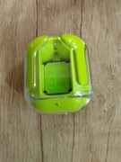 Słuchawki bezprzewodowe kolor zielony w pół transparentnym etui hit wiosny 