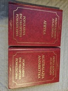 Przeglądowy atlas świata. Australazja,  Antarktyka i Afryka 2 szt 
