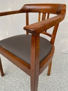 fotel dębowy secesyjny do biurka