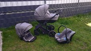 Sprzedam wózek kinderkraft prime Lite 3w1mink pro grey