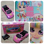 Lalka Kindi KidsRainbow Kate 30 cm  + autko garbus zdalne sterowanie 