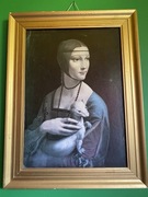 Dama z gronostajem Leonardo da Vinci 
