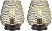 Lampka Lampa 2szt z metalową klatką siatką na baterie LED na Imprezę 419