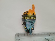 Magnes na lodówkę - 47g. KORSYKA Mapa 