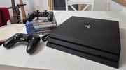 Playstation 4 Pro 1TB, 2 kontrolery i 5 gier