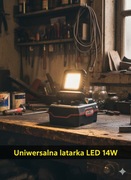 Latarka LED na akumulator Parkside Makita Milwaukee Dewalt Bosch Einhell