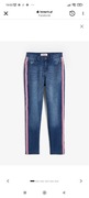 Spodnie jeansowe ocieplane,skiny ,Bonprix,r.164
