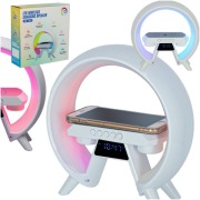 LAMPKA LED Z ŁADOWARKĄ INDUKCYJNĄ Z RADIEM