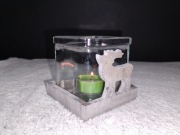 Świecznik Renifer (lampion) na tealighty