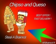 Roblox Steal A Brainrot Chipso and Queso 400m/s Najtaniej !