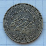 #2171 Afryka Równikowa 25 franków 1982 piękna 