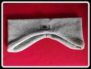 Jesienno wiosenna opaska na uszy szara