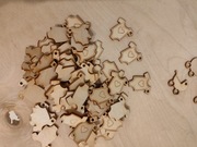 Skrapki drewniane body / koszulka drewniana 