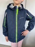 Kurtka wiatrówka przeciwdeszczowa 104-110 cm granatowa hm zara lindex